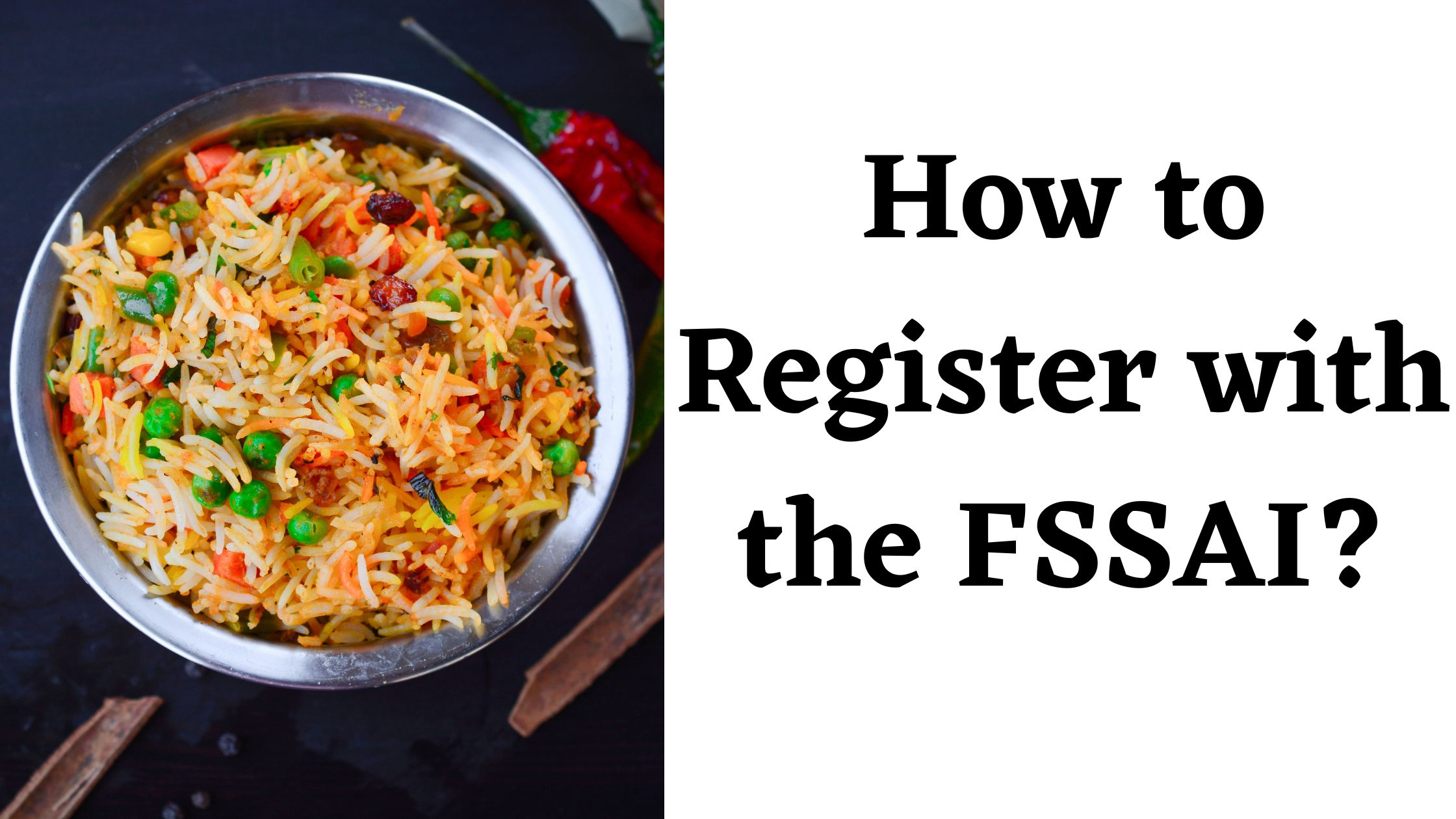 How to Register with the FSSAI?￼